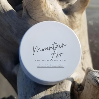 Mountain Air – Alpine Stillness | 8oz Coconut Soy Travel Tin