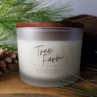 Tree Farm Soy Wax Wooden Wick 15oz Candle